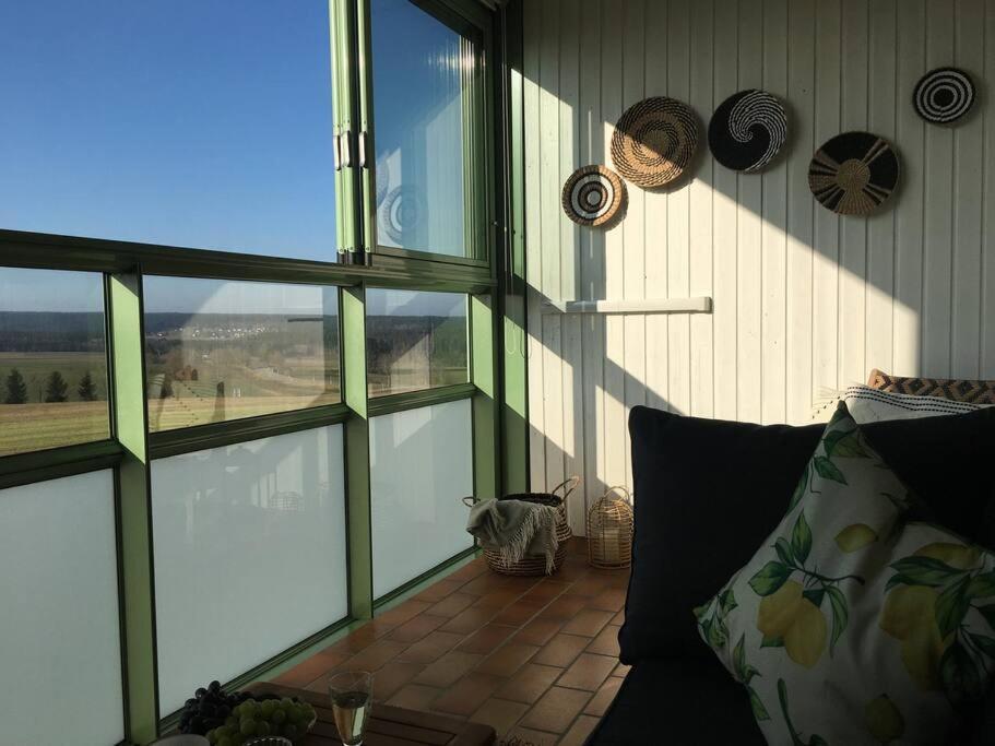 Gemuetliches Apartment Mit Wundervollem Weitblick Löffingen Dış mekan fotoğraf