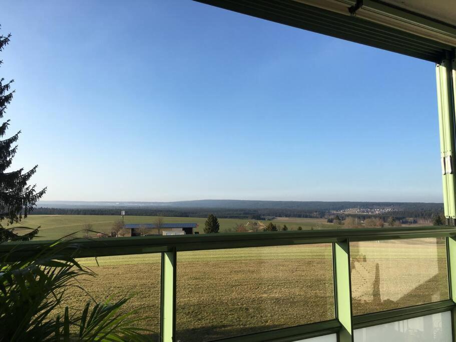 Gemuetliches Apartment Mit Wundervollem Weitblick Löffingen Dış mekan fotoğraf