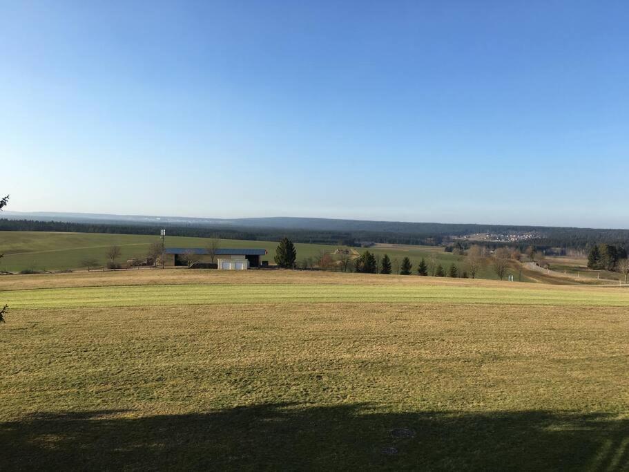 Gemuetliches Apartment Mit Wundervollem Weitblick Löffingen Dış mekan fotoğraf